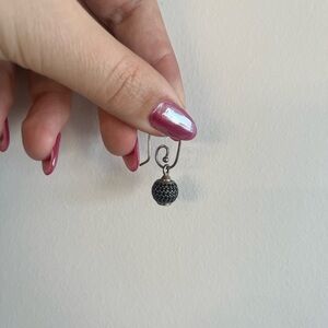 Pandora sterling silver earrings